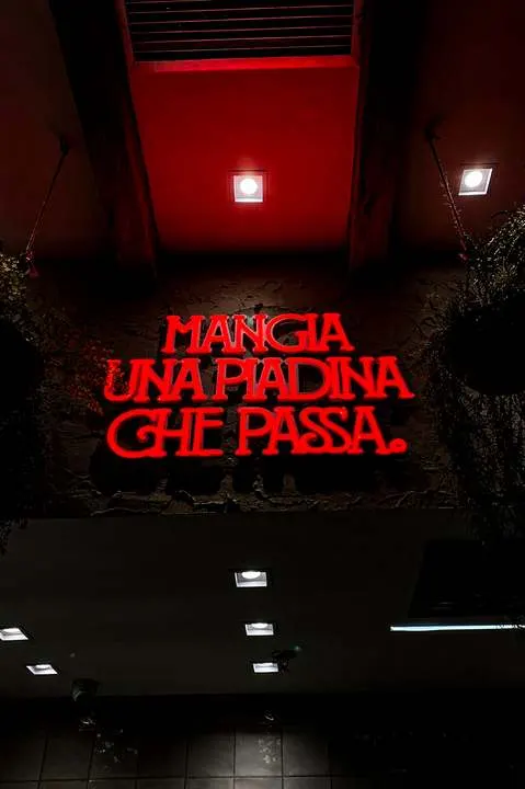 Neon para restaurante italiano